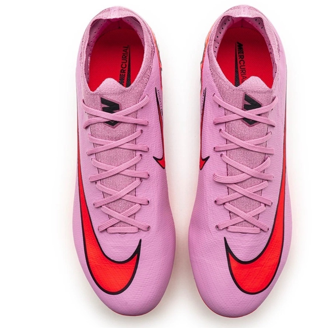 Nike Mercurial Soccer Cleats Mens 9.5 Pink Excellence Flyknit Air Zoom